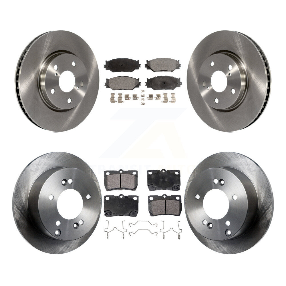 Disc Rotors and Semi-Metallic Brake Pads Kit-K8F-103060 - Kit.bestparts.ca