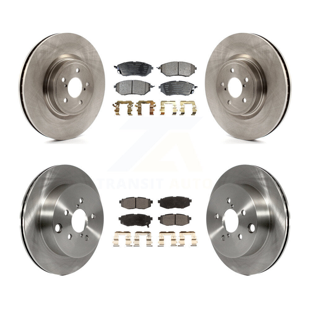 Disc Rotors and Semi-Metallic Brake Pads Kit-K8F-103075 - Kit.bestparts.ca