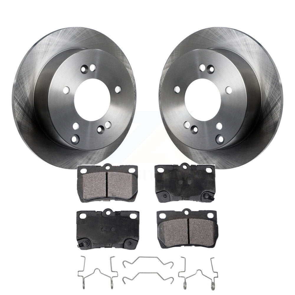 Disc Rotors and Semi-Metallic Brake Pads Kit-K8F-103104 - Kit.bestparts.ca