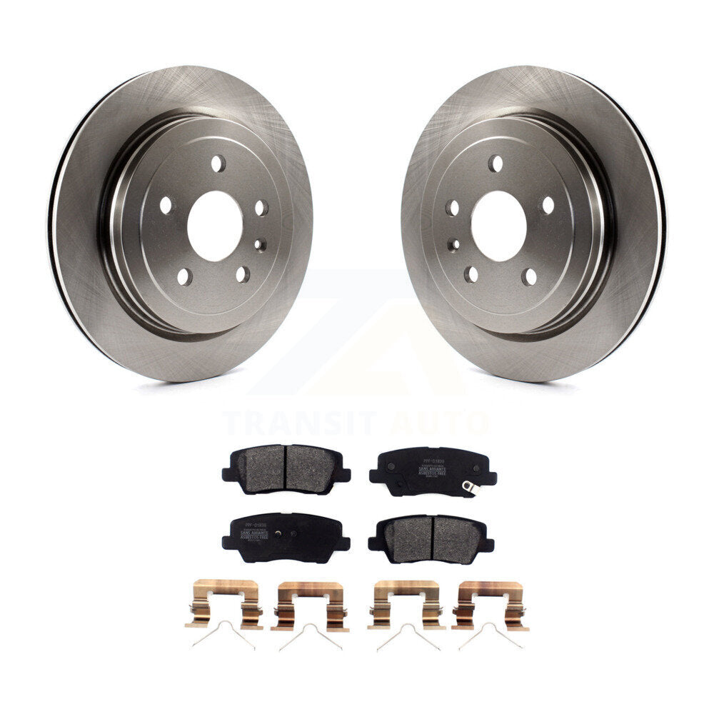 Disc Rotors and Semi-Metallic Brake Pads Kit-K8F-103106 - Kit.bestparts.ca