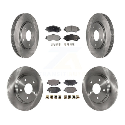 Disc Rotors and Semi-Metallic Brake Pads Kit-K8F-103112 - Kit.bestparts.ca