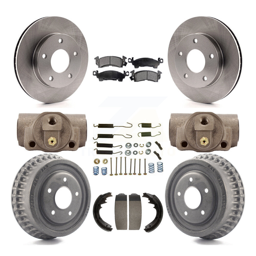 Disc Rotors and Semi-Metallic Brake Pads Kit-K8F-103114 - Kit.bestparts.ca Kit.bestparts.ca