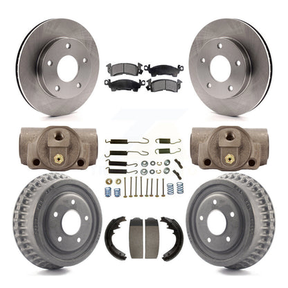 Disc Rotors and Semi-Metallic Brake Pads Kit-K8F-103114 - Kit.bestparts.ca