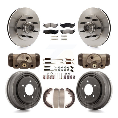 Disc Rotors and Semi-Metallic Brake Pads Kit-K8F-103130 - Kit.bestparts.ca