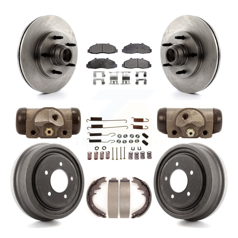 Disc Rotors and Semi-Metallic Brake Pads Kit-K8F-103131 - Kit.bestparts.ca