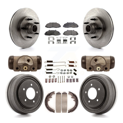 Disc Rotors and Semi-Metallic Brake Pads Kit-K8F-103131 - Kit.bestparts.ca