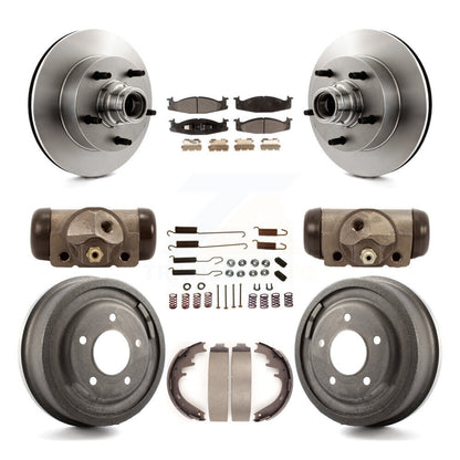 Disc Rotors and Semi-Metallic Brake Pads Kit-K8F-103132 - Kit.bestparts.ca
