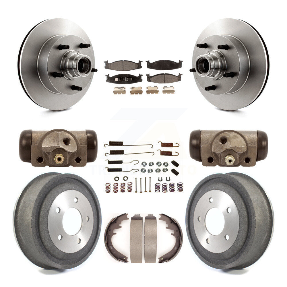 Disc Rotors and Semi-Metallic Brake Pads Kit-K8F-103133 - Kit.bestparts.ca Kit.bestparts.ca