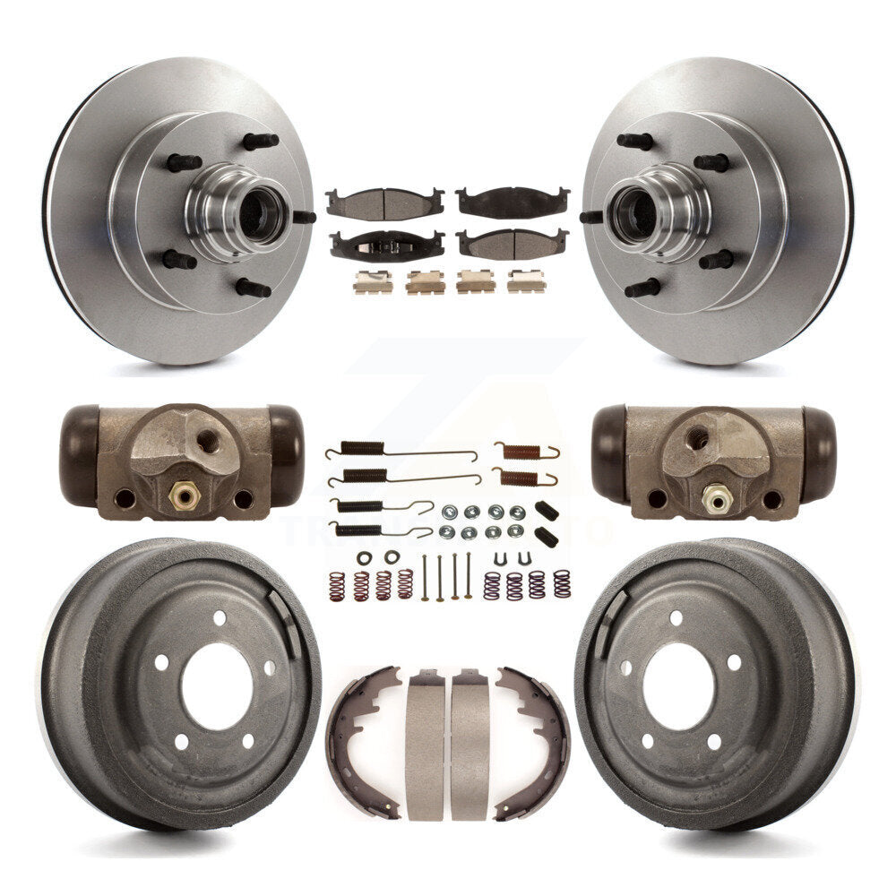 Disc Rotors and Semi-Metallic Brake Pads Kit-K8F-103134 - Kit.bestparts.ca