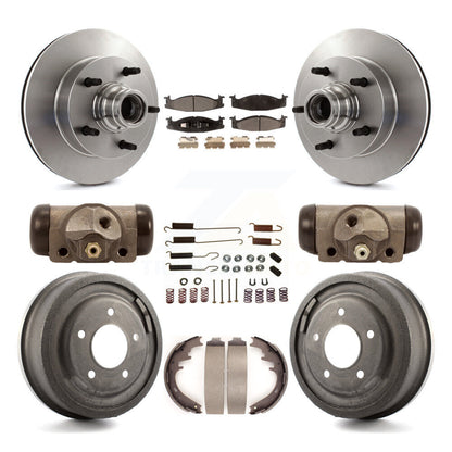 Disc Rotors and Semi-Metallic Brake Pads Kit-K8F-103134 - Kit.bestparts.ca