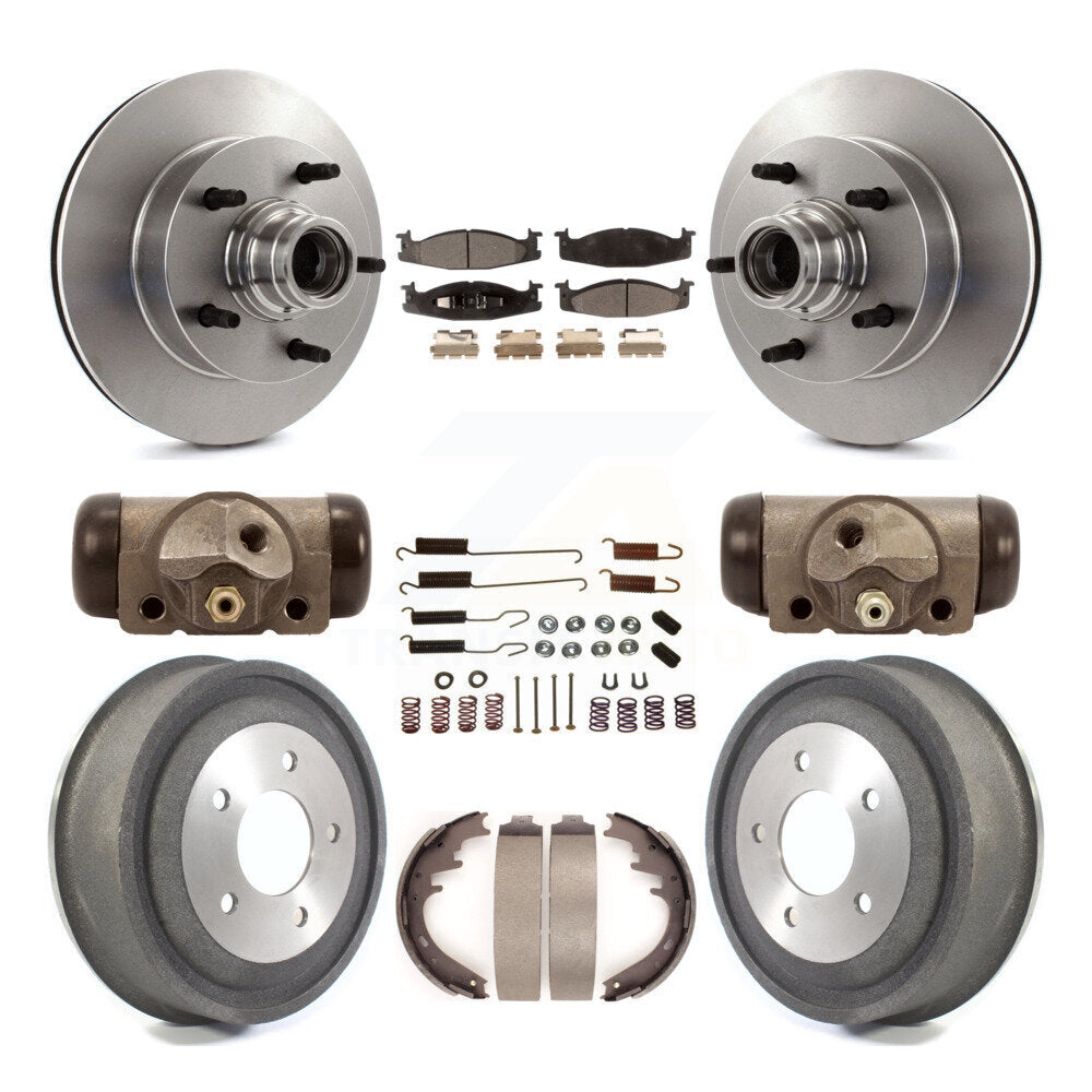 Disc Rotors and Semi-Metallic Brake Pads Kit-K8F-103135 - Kit.bestparts.ca Kit.bestparts.ca