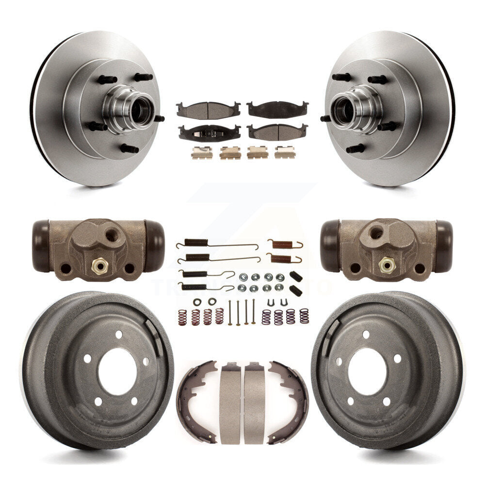 Disc Rotors and Semi-Metallic Brake Pads Kit-K8F-103136 - Kit.bestparts.ca Kit.bestparts.ca
