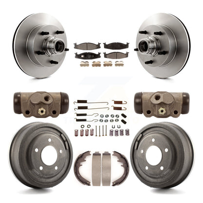 Disc Rotors and Semi-Metallic Brake Pads Kit-K8F-103136 - Kit.bestparts.ca