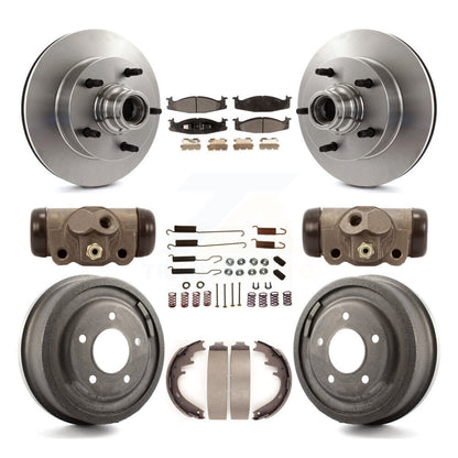 Disc Rotors and Semi-Metallic Brake Pads Kit-K8F-103137 - Kit.bestparts.ca