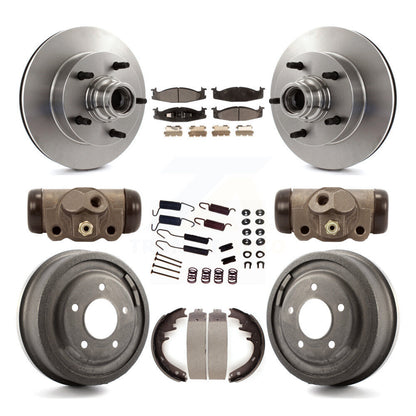 disc rotors and semi metallic brake pads-k8f-103138 - Kit.bestparts.ca