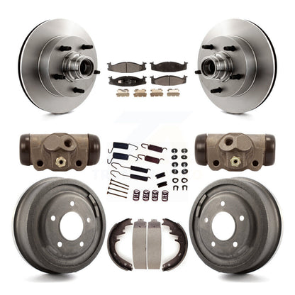 disc rotors and semi metallic brake pads-k8f-103139 - Kit.bestparts.ca