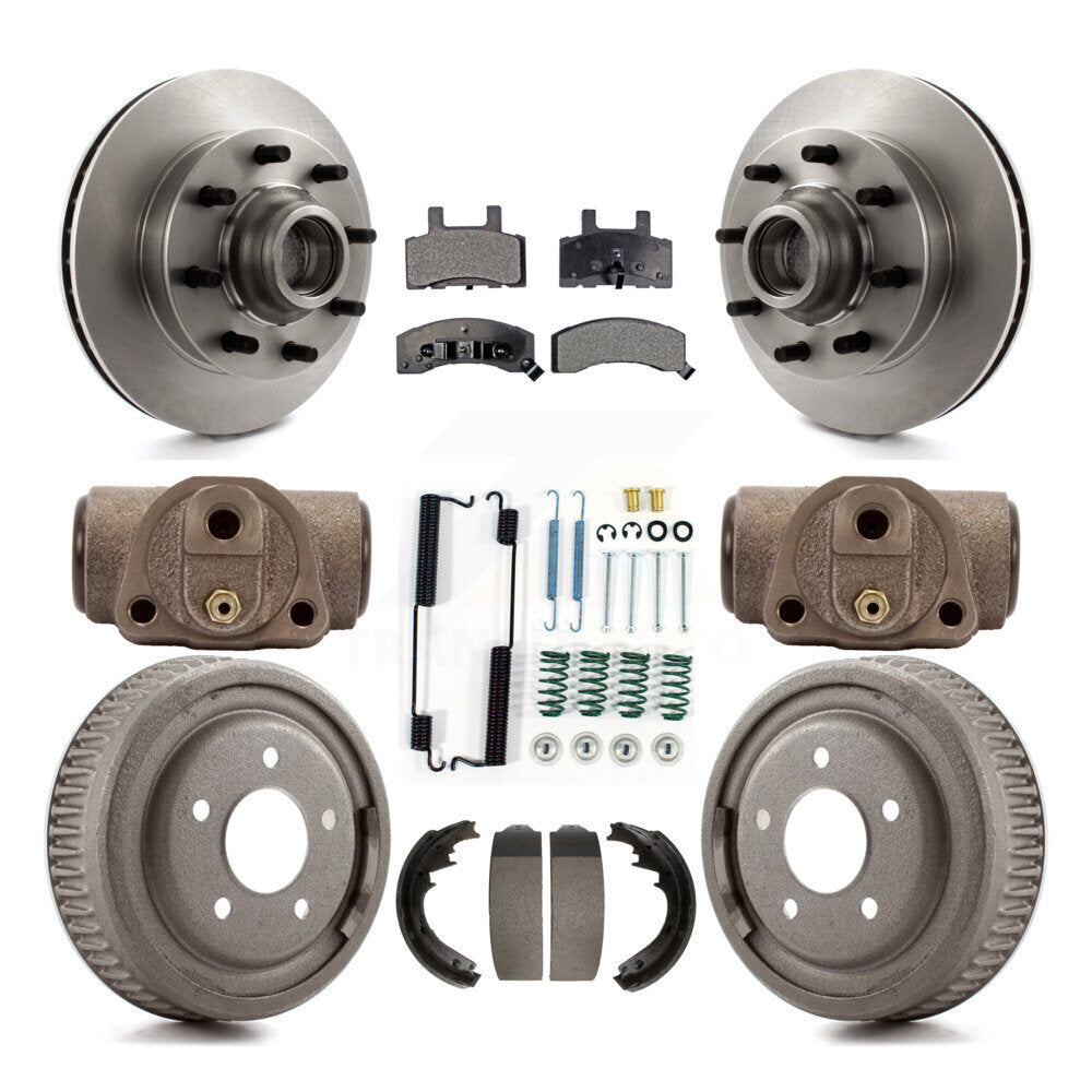 Disc Rotors and Semi-Metallic Brake Pads Kit-K8F-103144 - Kit.bestparts.ca