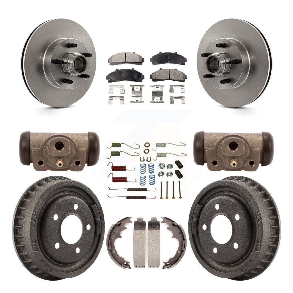 Disc Rotors and Semi-Metallic Brake Pads Kit-K8F-103148 - Kit.bestparts.ca