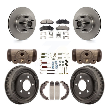 Disc Rotors and Semi-Metallic Brake Pads Kit-K8F-103148 - Kit.bestparts.ca