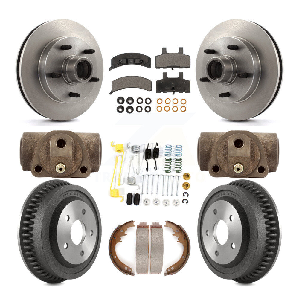 Disc Rotors and Semi-Metallic Brake Pads Kit-K8F-103156 - Kit.bestparts.ca