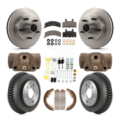 Disc Rotors and Semi-Metallic Brake Pads Kit-K8F-103156 - Kit.bestparts.ca