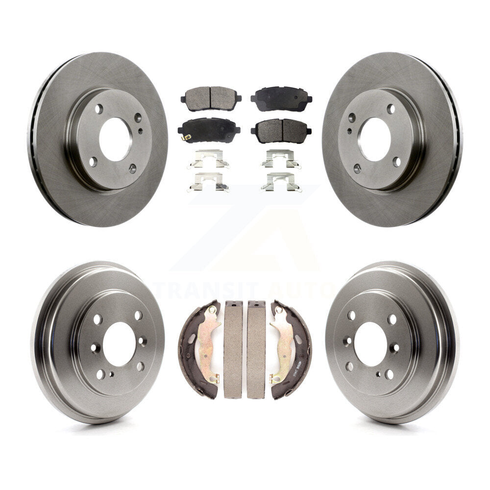 Disc Rotors and Semi-Metallic Brake Pads Kit-K8F-103175 - Kit.bestparts.ca Kit.bestparts.ca