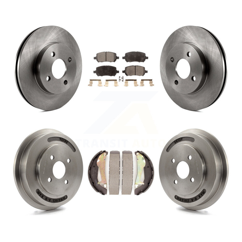 Disc Rotors and Semi-Metallic Brake Pads Kit-K8F-103177 - Kit.bestparts.ca