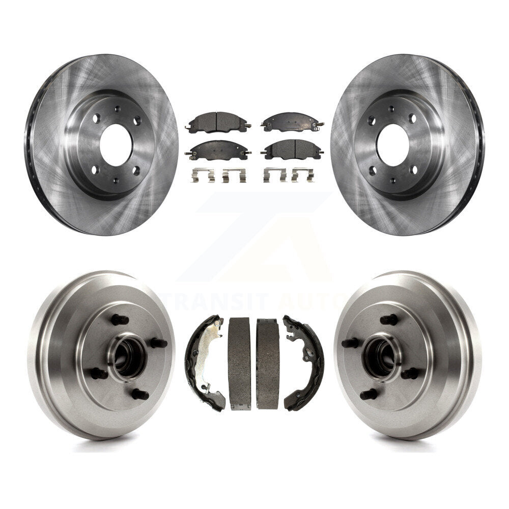 Disc Rotors and Semi-Metallic Brake Pads Kit-K8F-103203 - Kit.bestparts.ca