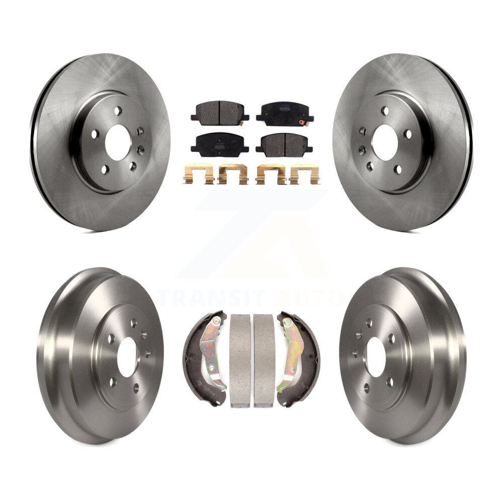 Disc Rotors and Semi-Metallic Brake Pads Kit-K8F-103205 - Kit.bestparts.ca