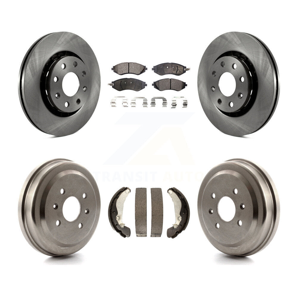 Disc Rotors and Semi-Metallic Brake Pads Kit-K8F-103212 - Kit.bestparts.ca
