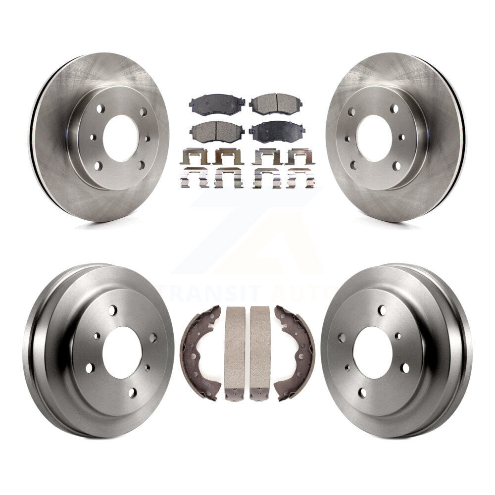 Disc Rotors and Semi-Metallic Brake Pads Kit-K8F-103213 - Kit.bestparts.ca
