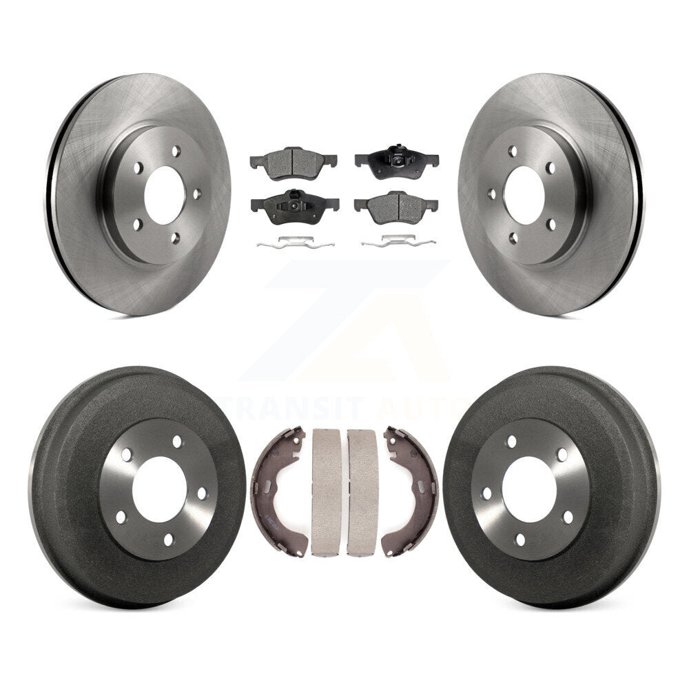 Disc Rotors and Semi-Metallic Brake Pads Kit-K8F-103216 - Kit.bestparts.ca Kit.bestparts.ca