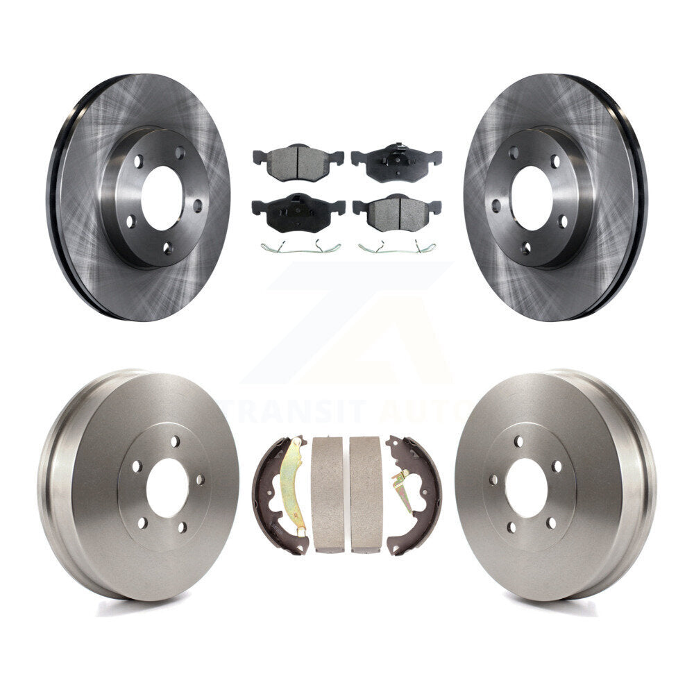 Disc Rotors and Semi-Metallic Brake Pads Kit-K8F-103218 - Kit.bestparts.ca