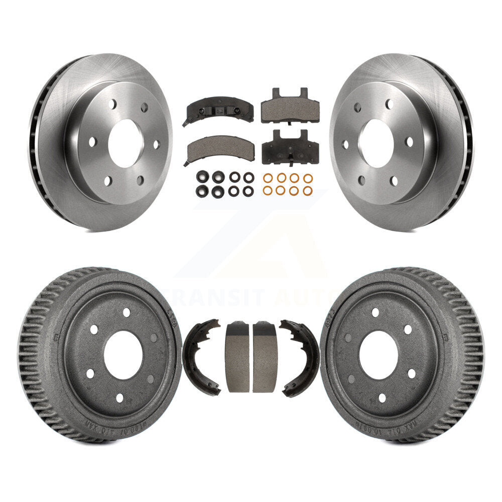 Disc Rotors and Semi-Metallic Brake Pads Kit-K8F-103225 - Kit.bestparts.ca
