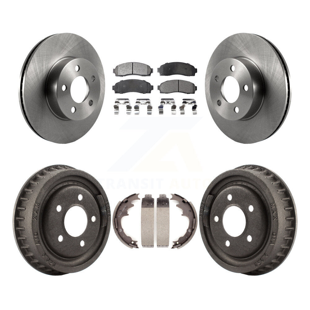 Disc Rotors and Semi-Metallic Brake Pads Kit-K8F-103227 - Kit.bestparts.ca