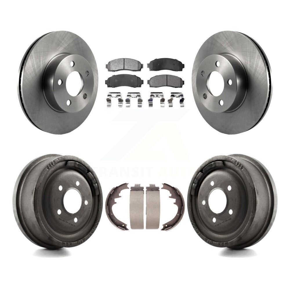 Disc Rotors and Semi-Metallic Brake Pads Kit-K8F-103228 - Kit.bestparts.ca Kit.bestparts.ca