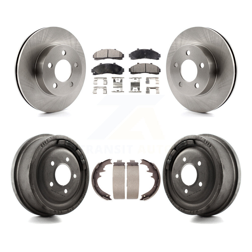 Disc Rotors and Semi-Metallic Brake Pads Kit-K8F-103231 - Kit.bestparts.ca