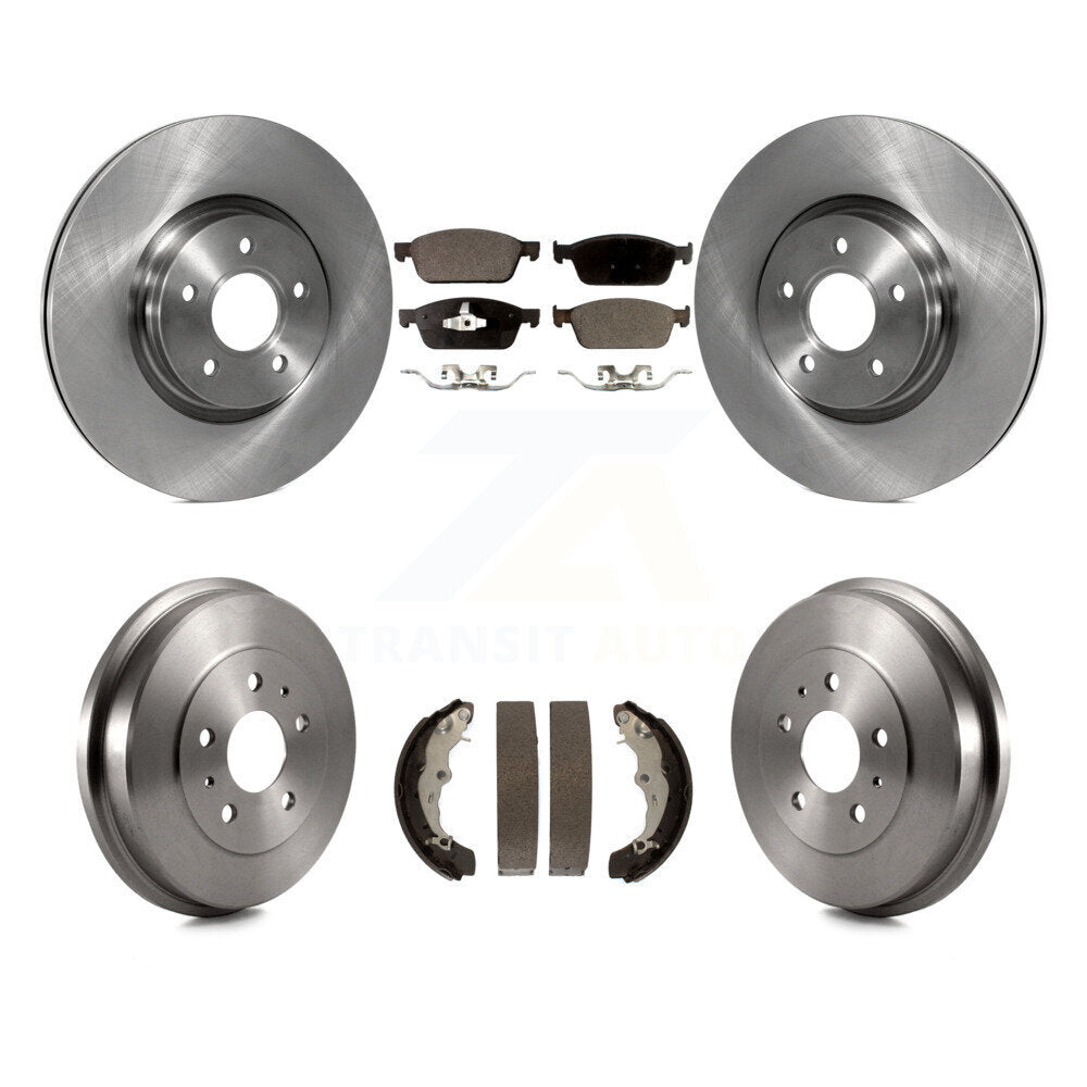 Disc Rotors and Semi-Metallic Brake Pads Kit-K8F-103237 - Kit.bestparts.ca