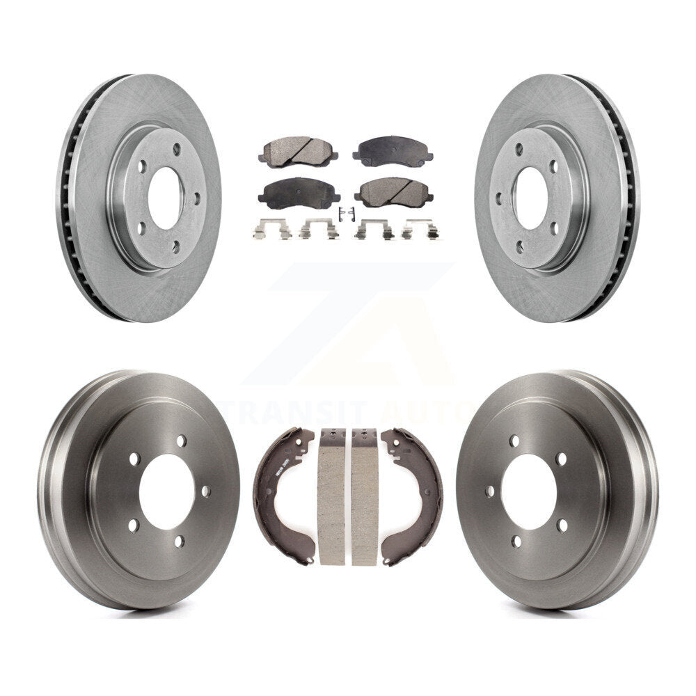 Disc Rotors and Semi-Metallic Brake Pads Kit-K8F-103254 - Kit.bestparts.ca