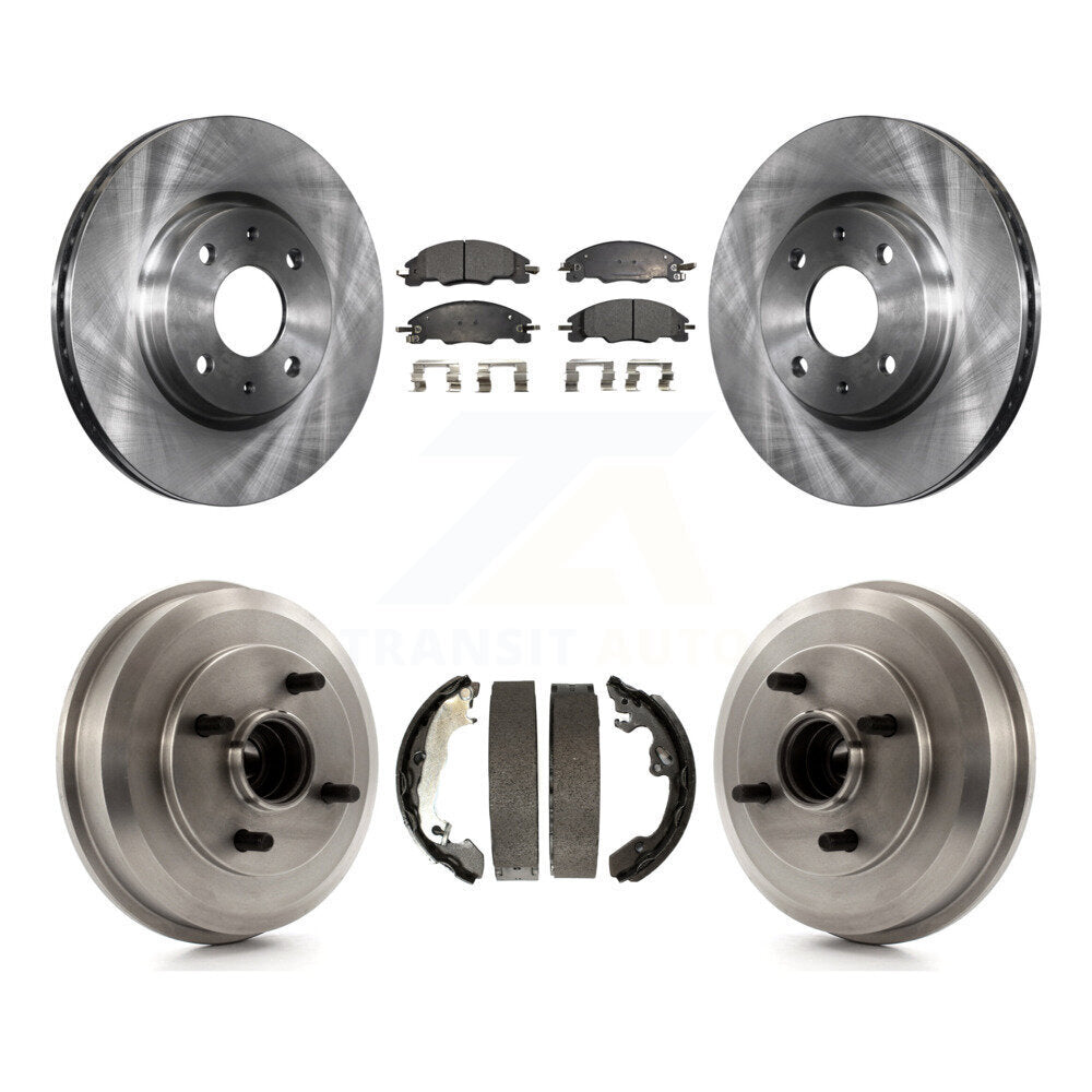 Disc Rotors and Semi-Metallic Brake Pads Kit-K8F-103255 - Kit.bestparts.ca Kit.bestparts.ca