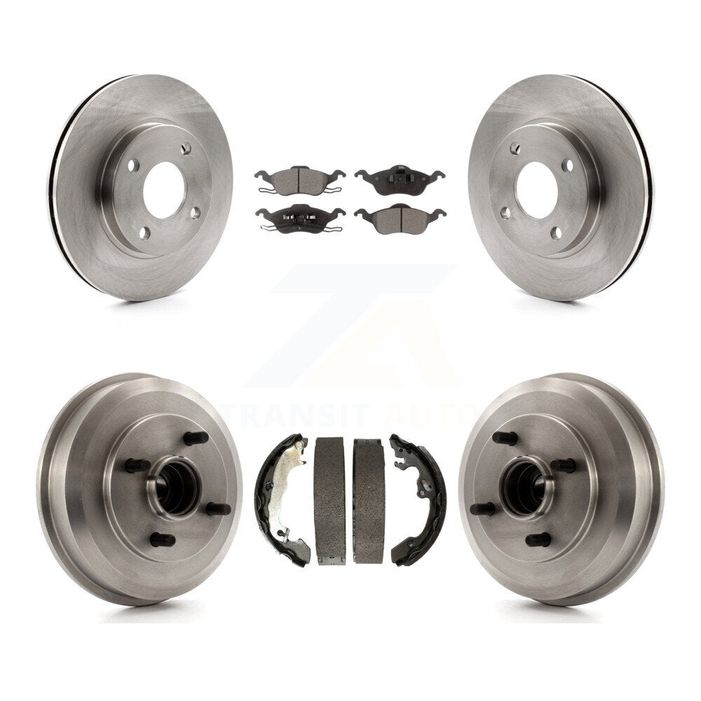 Disc Rotors and Semi-Metallic Brake Pads Kit-K8F-103257 - Kit.bestparts.ca Kit.bestparts.ca