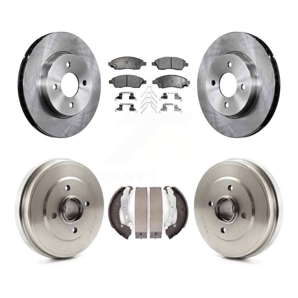 Disc Rotors and Semi-Metallic Brake Pads Kit-K8F-103267 - Kit.bestparts.ca Kit.bestparts.ca