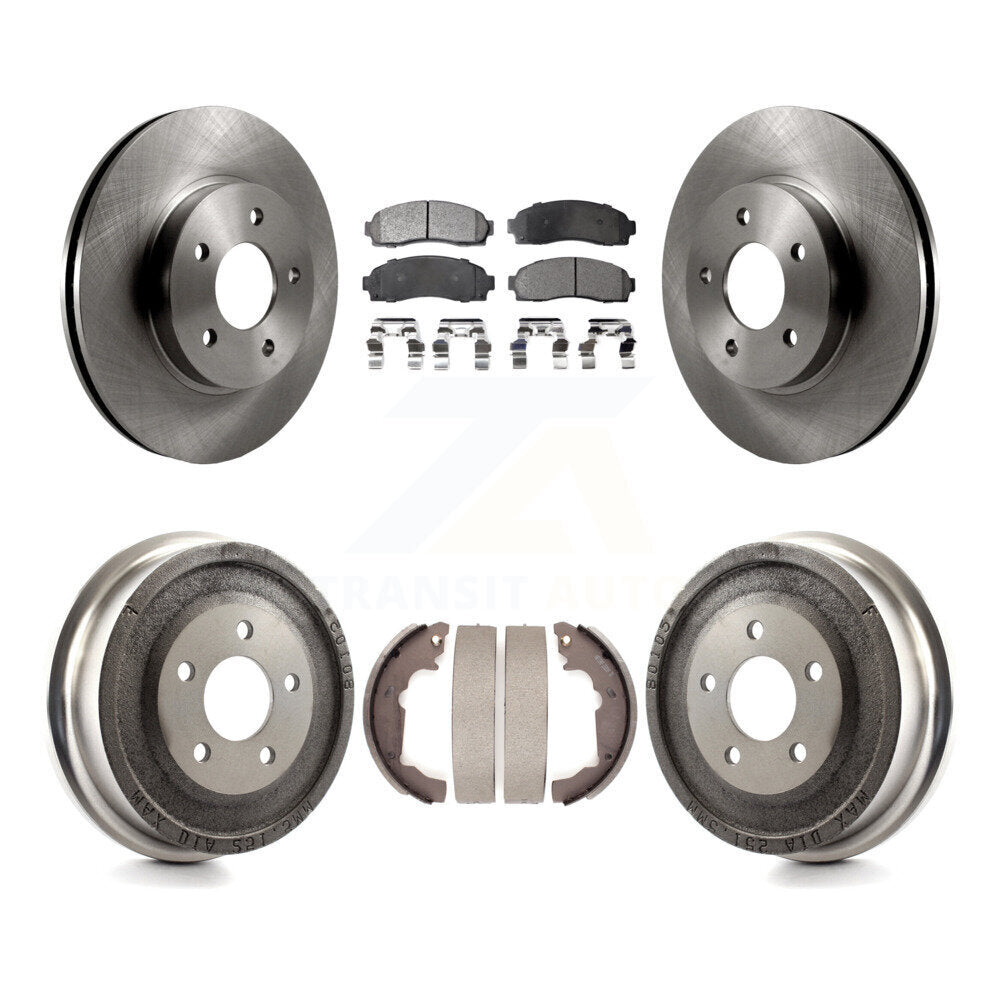 Disc Rotors and Semi-Metallic Brake Pads Kit-K8F-103271 - Kit.bestparts.ca