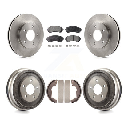 Disc Rotors and Semi-Metallic Brake Pads Kit-K8F-103272 - Kit.bestparts.ca