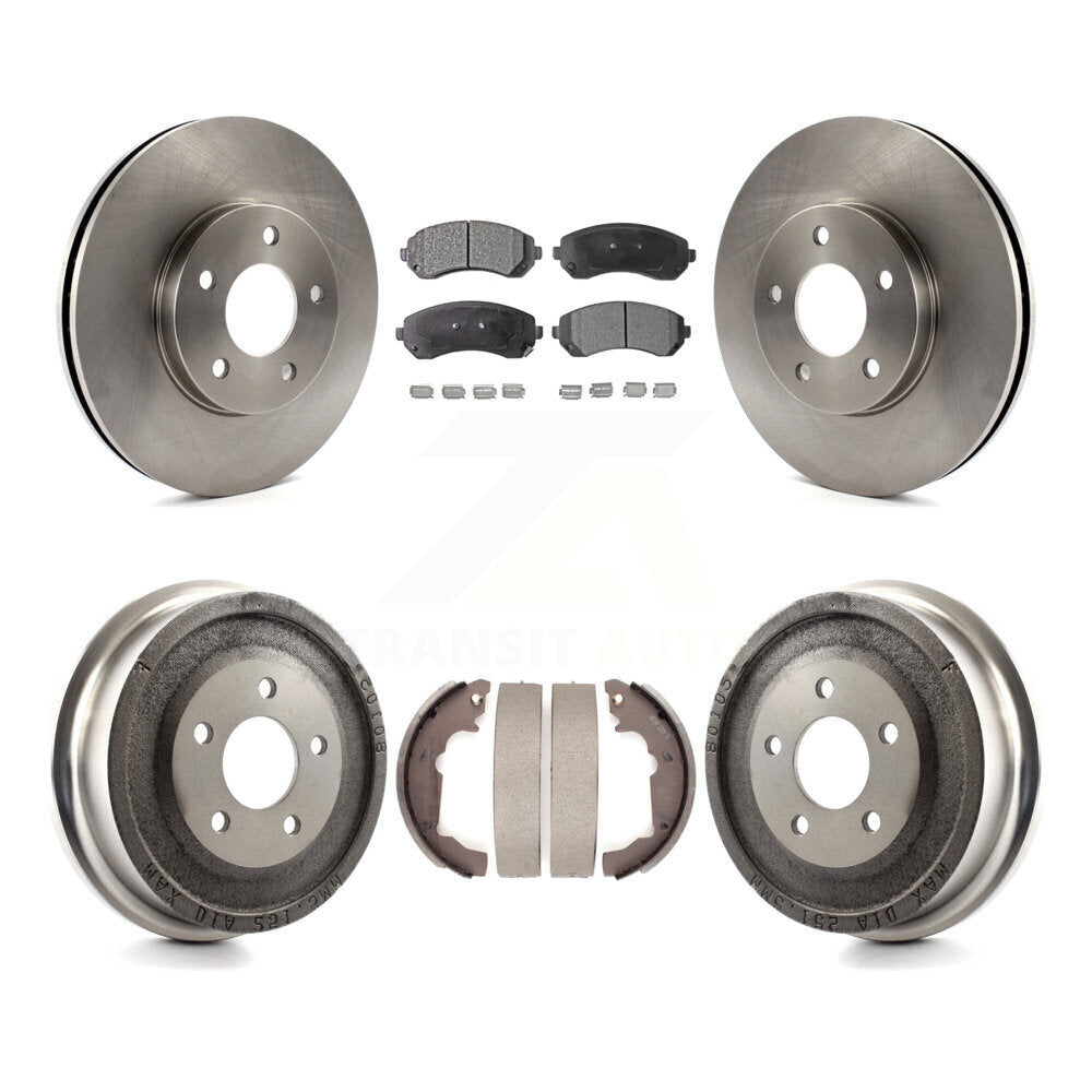 Disc Rotors and Semi-Metallic Brake Pads Kit-K8F-103273 - Kit.bestparts.ca Kit.bestparts.ca