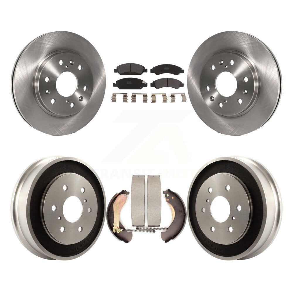 Disc Rotors and Semi-Metallic Brake Pads Kit-K8F-103276 - Kit.bestparts.ca
