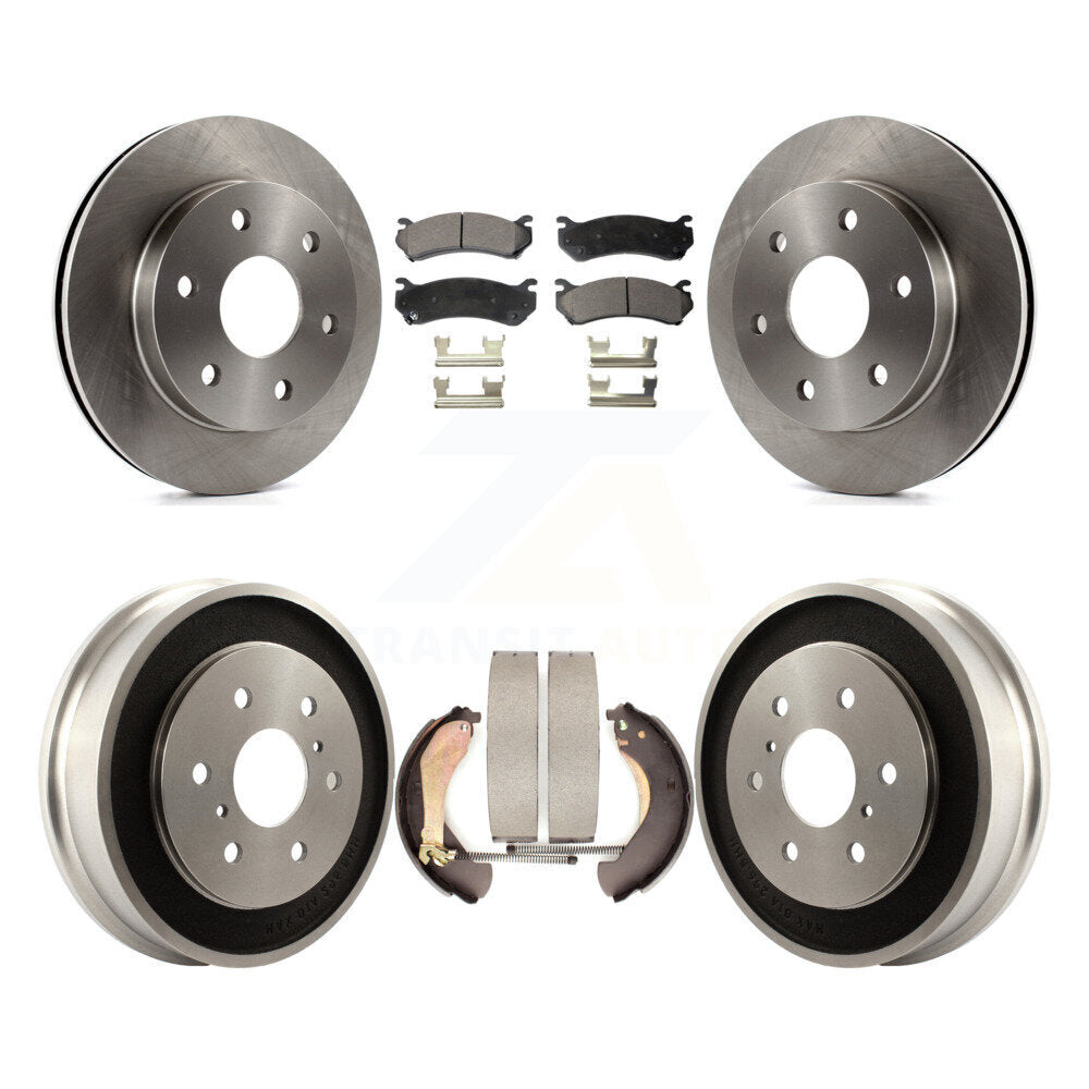 Disc Rotors and Semi-Metallic Brake Pads Kit-K8F-103277 - Kit.bestparts.ca