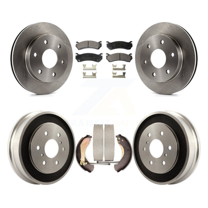 Disc Rotors and Semi-Metallic Brake Pads Kit-K8F-103277 - Kit.bestparts.ca