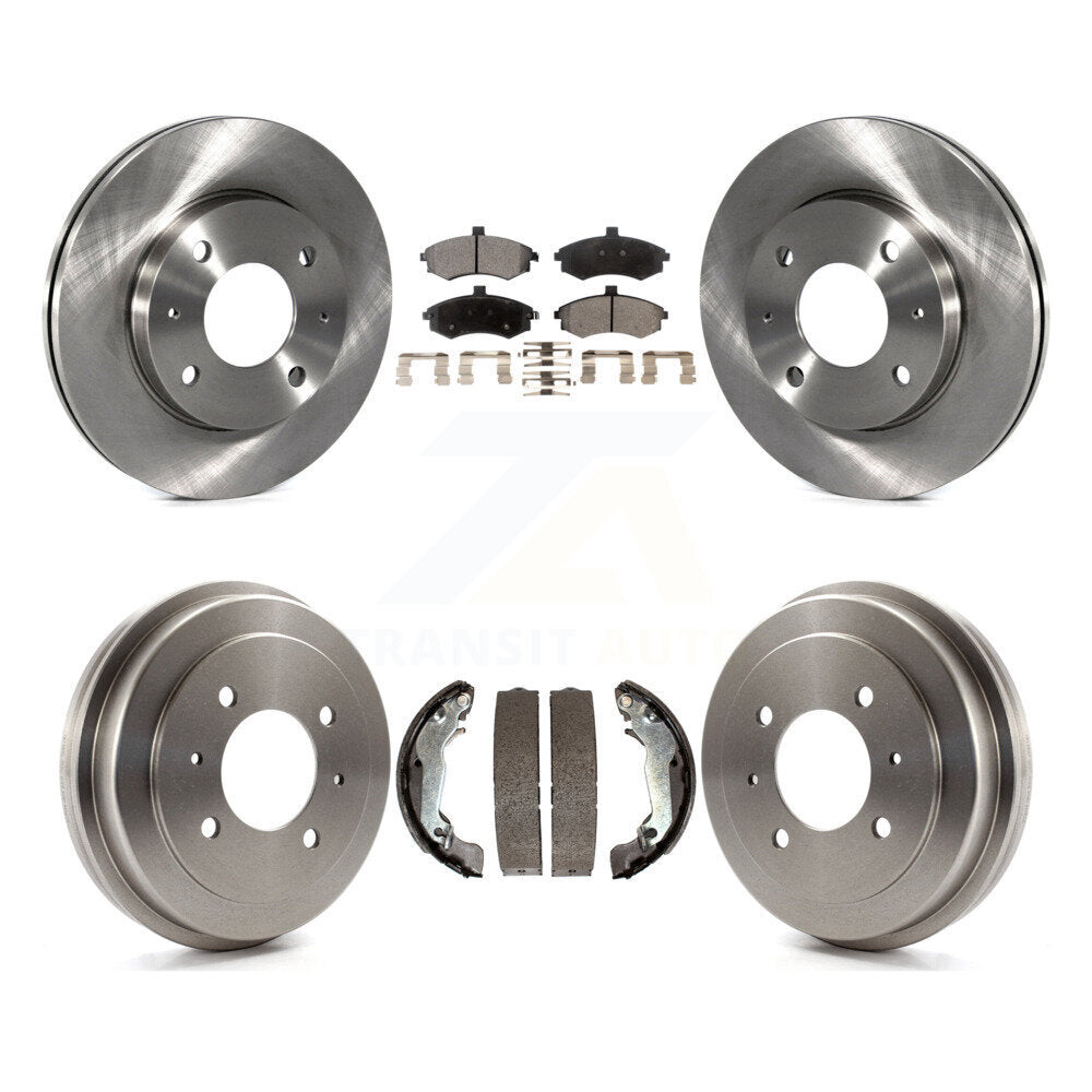 Disc Rotors and Semi-Metallic Brake Pads Kit-K8F-103292 - Kit.bestparts.ca