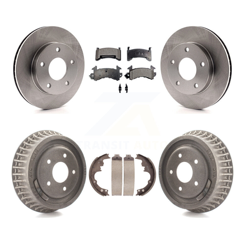 Disc Rotors and Semi-Metallic Brake Pads Kit-K8F-103293 - Kit.bestparts.ca